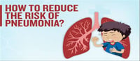 How to reduce the risk of pneumonia?